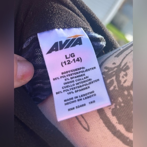 Avia Blue Moisture Wicking Athletic Top Size L EUC!​​​​ - Picture 6 of 7